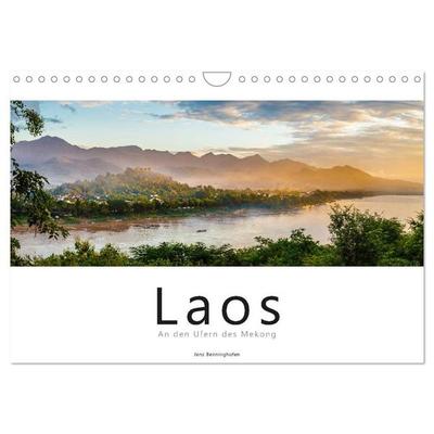 Laos - An den Ufern des Mekong (Wandkalender 2026 DIN A4 quer), CALVENDO Monatskalender