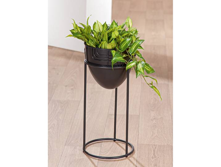 Cache-pot Labyrinth 50cm Noir