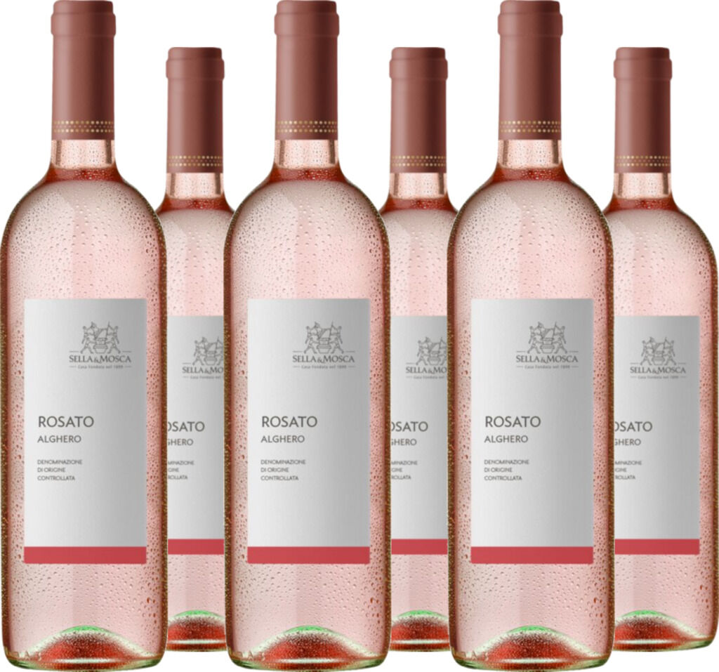 6er Vorteilspaket Rosato Alghero DOC 2024 Sella & Mosca