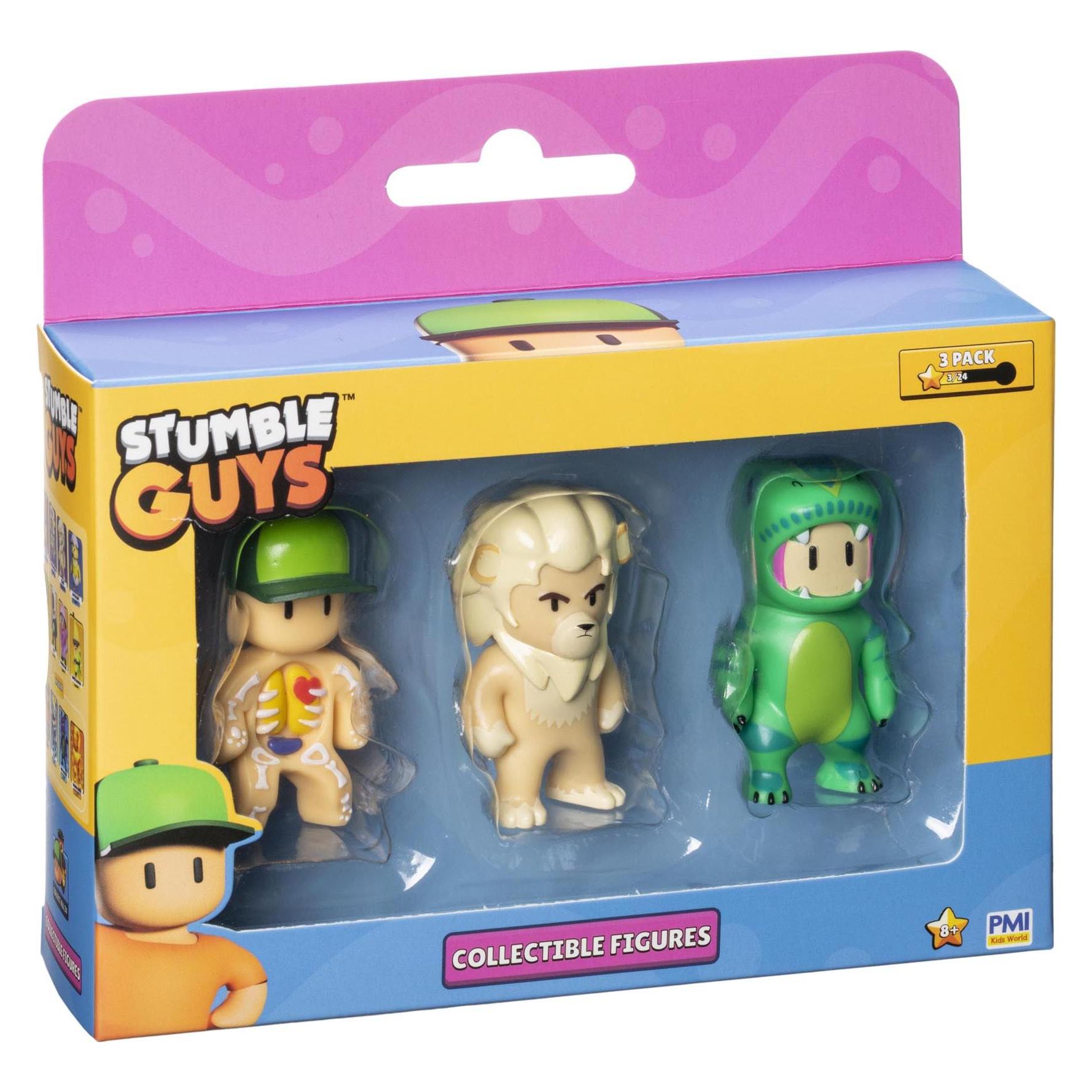 Stumble guys S2 Figure 3 Pack Window Box 5,5 cm Asst (2221SG)