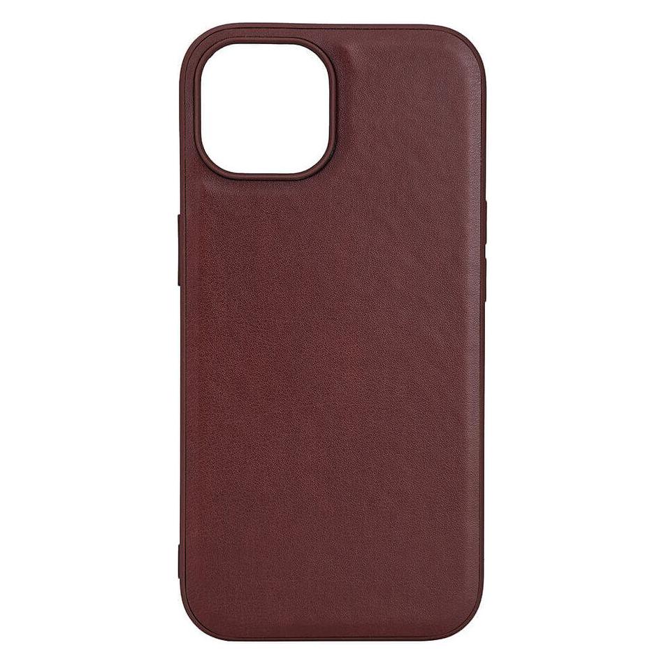 Carl BUFFALO Back cover PU MagSeries iPhone 15 Brown (Apple iPhone 15) (590115)
