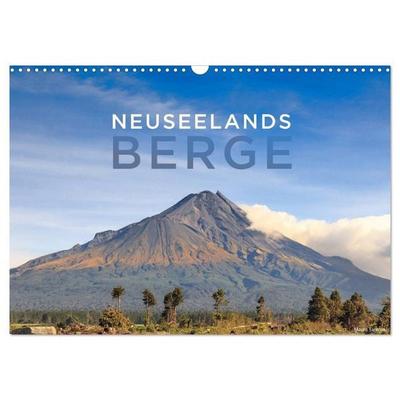 Neuseelands Berge (Wandkalender 2026 DIN A3 quer), CALVENDO Monatskalender