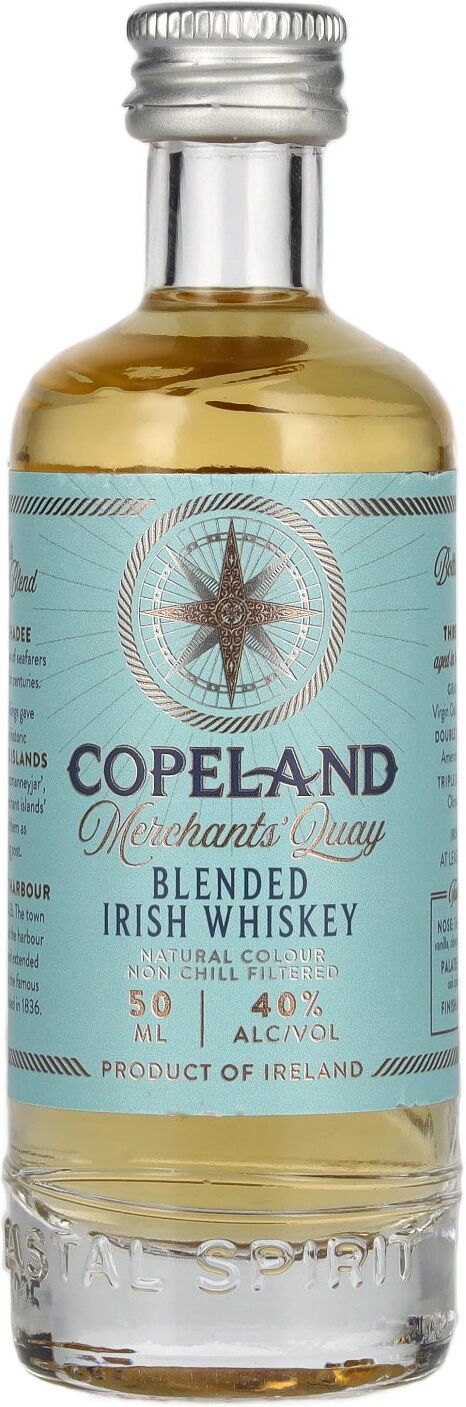 Copeland Distillery Merchant's Blended Irish Whiskey 40% Vol. 0,05l