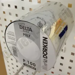 Dörken Poly Band P 100 Alu Klebeband für Dampfsperre 100m (0,13/m)