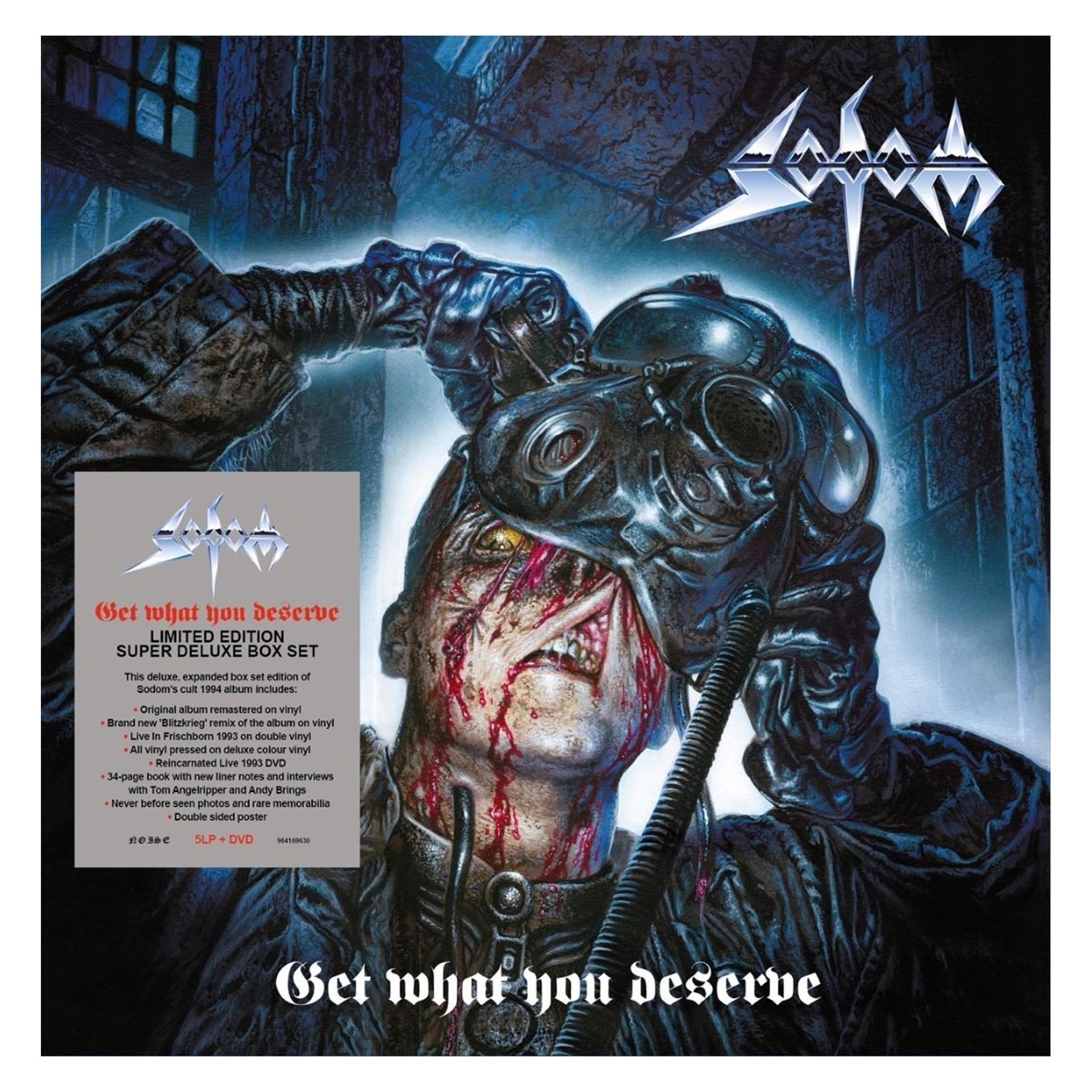 United Medical Partners Get What You Deserve (Deluxe Boxset Lp+D - Sodom (Andy Brings, Anthony Bray, Conrad Lant, Guido Richter, Jeffrey Dunn, Sodom, Thomas Such, Venom) (67677304)