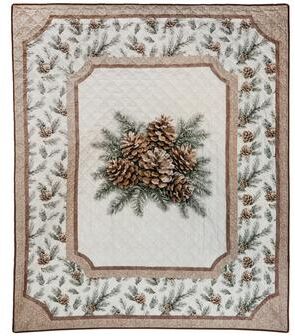 Donna Sharp Pine Medallion Throw