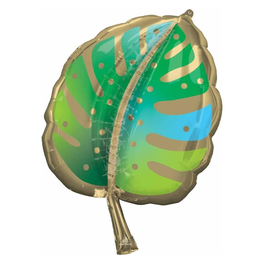 Anagram Ballon en forme de feuille tropicale (5x) (4267001)