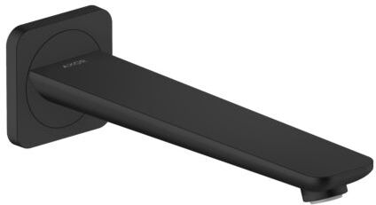 Hansgrohe Axor Citterio C Wanneneinlauf 49410670 mattschwarz, Ausladung 222mm
