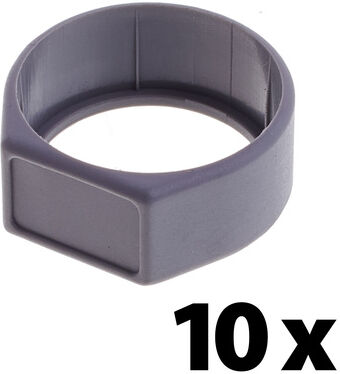 Neutrik XCR Ring Grey 10x gris