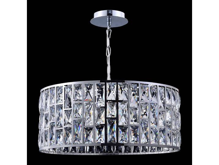 Maytoni Kristall Hängelampe Gelid, dimmbar, chrom / silber, für Wohn- / Esszimmer, Metall, Modern, Pendelleuchte