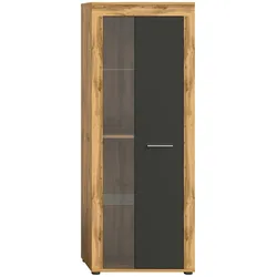 Vitrine Jam ca. 60x159x35 cm Grau