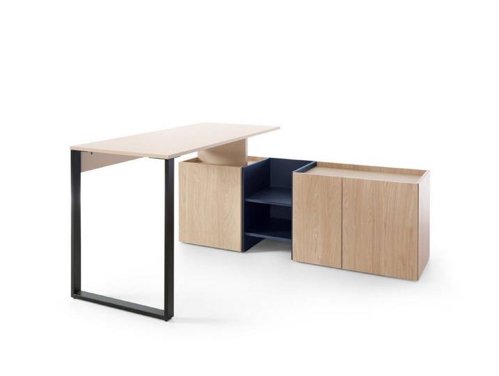 Deine Möbel 24 Kinderschreibtisch SORENTO 08 miltifunktional (Modernes Design, L-shaped, 1-St), Multifunktional
