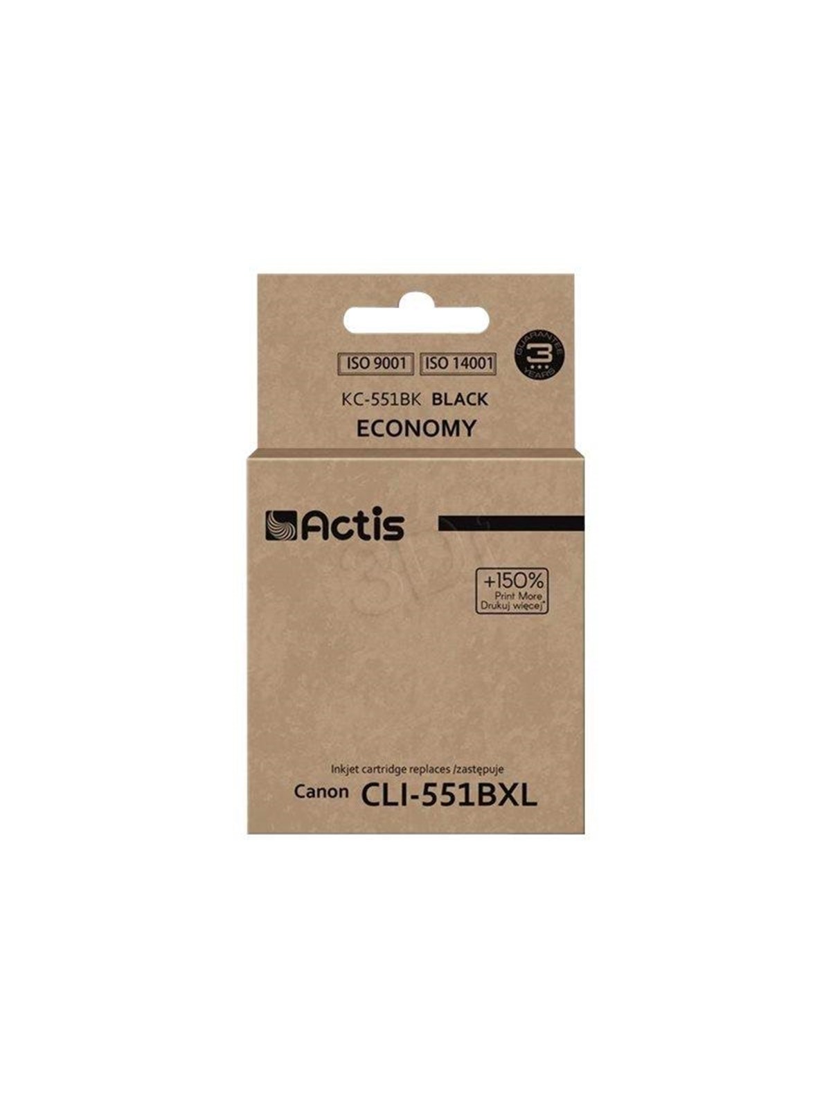 Actis KC-551BK - compatible - ink cartridge (alternative for: Canon CLI-551BK)