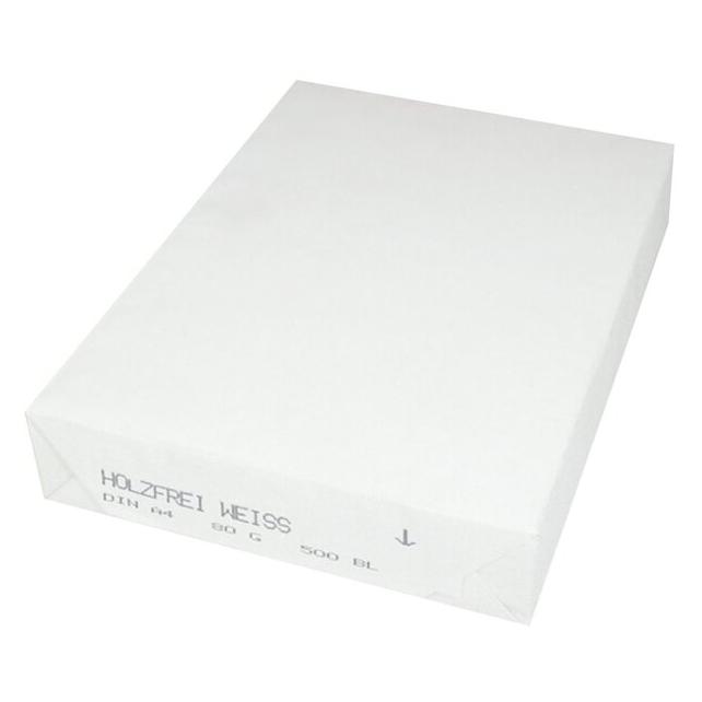 Büroring Kopierpapier, DIN A4, 80g/qm, weiss, 500 Blatt (A4, 500 Blätter, 80 g/m²) (COPA A4)