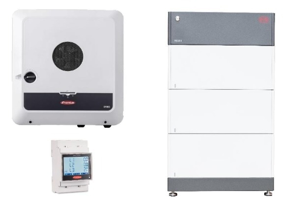 Fronius & BYD - Three phase hybrid ESS 8kW, HVS 7.7kWh storage, with backup