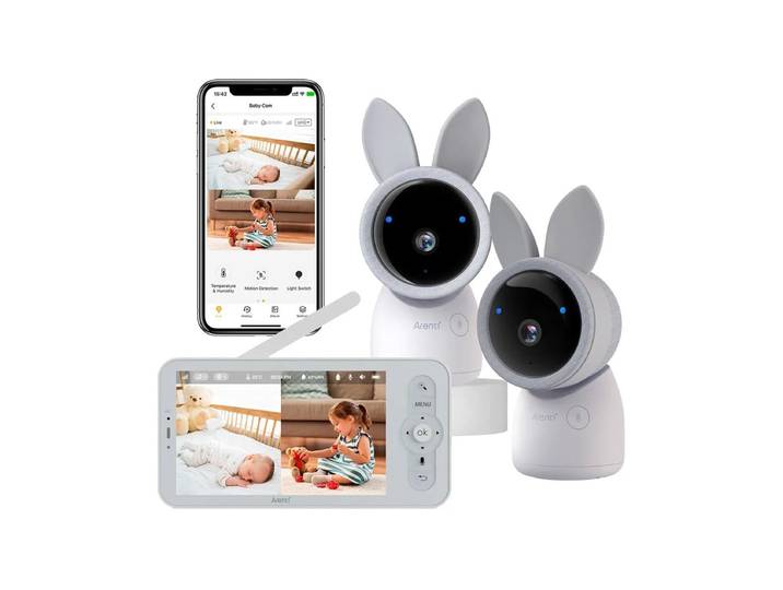 Arenti AInanny Babyphone 2 Kamera Set Weiss