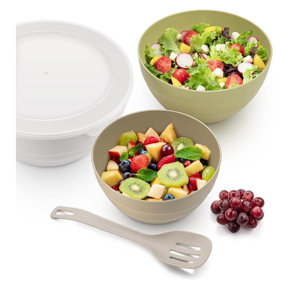 Tescoma Kunststoffschüsseln PRESTO, Set 3 St. (19 cm, 1.90 l, 3x) (70050647)