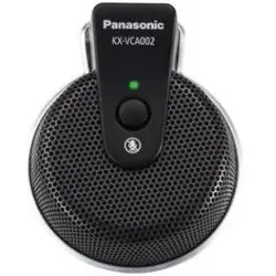 Panasonic KX-VCA002X - Mikrofon - für HD Visual Communications System KX-VC300 (Kabelgebunden), Kopfhörer, Schwarz
