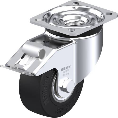 Blickle 610980 LK-SE 100K-1-FI Lenkrolle mit Feststeller Rad-Durchmesser: 100mm Tragfähigkeit (max.): 270kg 1St.