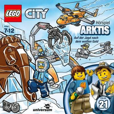 LEGO City: Folge 21 - Arktis - Auf der Jagd nach dem weißen Gold - , Audio, 4013575901319