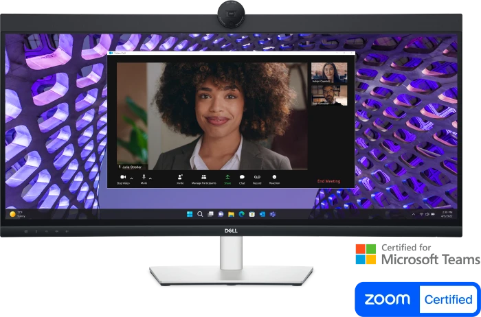 34" Dell P3424WEB für Videokonferenzen