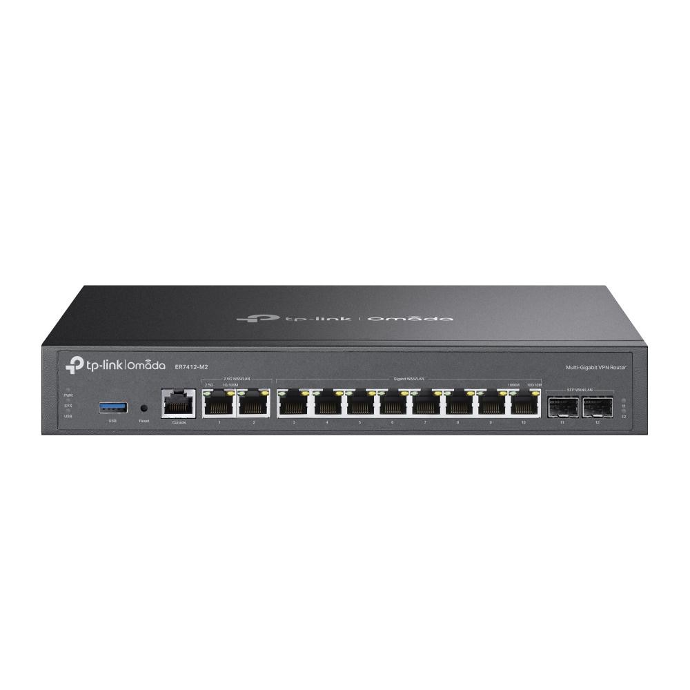TP-Link Omada ER7412-M2 V1 Router 12-Port Gigabit Switch VPN