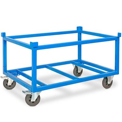 BRB Paletten-Fahrgestell LxBxH 1210x810x700 mm, Tragkraft 750 kg, hohe Ausführung