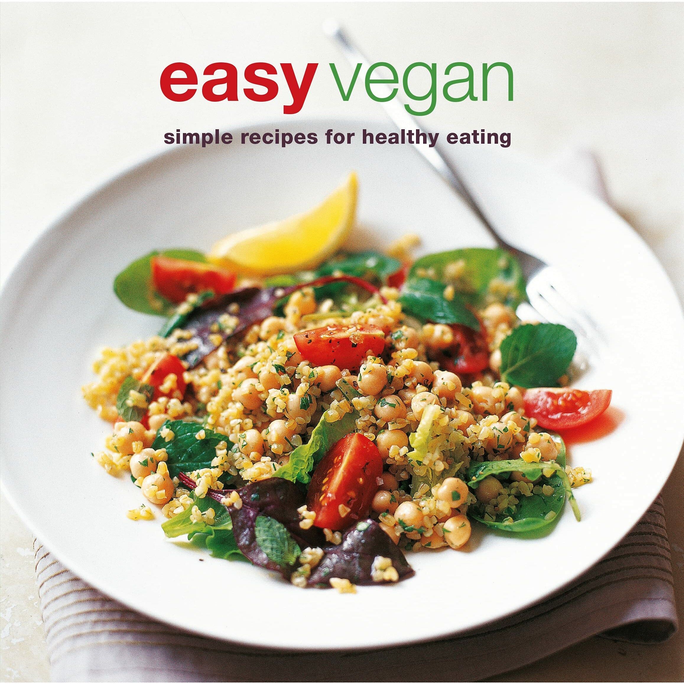 Easy Vegan: Simple Recipes for Healthy Eating by Ryland Peters & Small - Paperback Vegan Cookbook with 100+ Plant-Based Recipes for Everyday Healthy