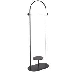 KLEIDERSTÄNDER Metall schwarz 174 cm Hardin