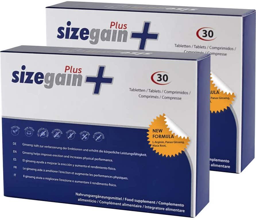 SizeGain Plus 2x30caps