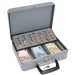 Wedo Geldkassette »Standard« grau, 30x9x24 cm