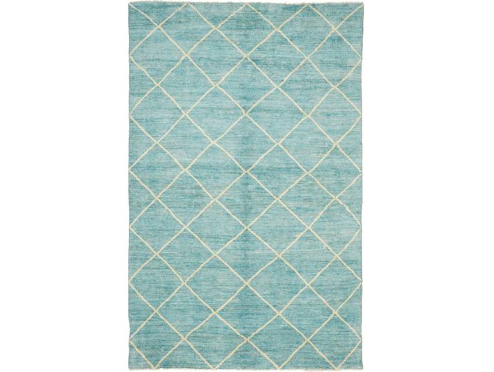 Berber Contemporary Teppich 152x246 Handgeknüpft Modern Orientteppich Designteppich Wolle