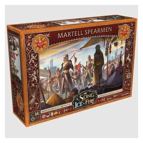 Cmon A Song of Ice & Fire - Martell Spearmen (Speerträger von Haus Martell), Miniatur (Deutsch, Englisch, Französisch, Spanisch, 2 Spieler) (CMND0265)