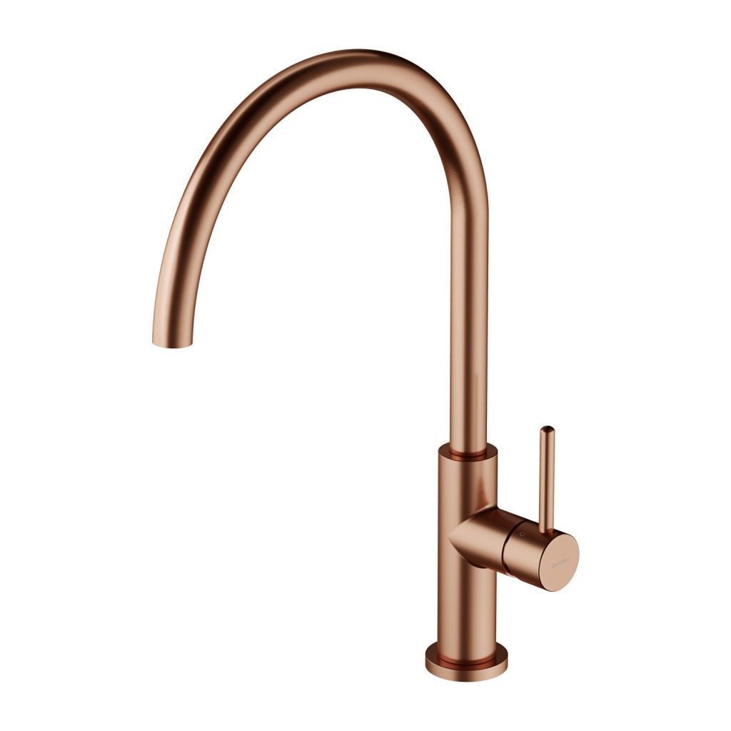 Omnires Y Y1251CPB Küchenarmatur, gebürstetes Kupfer