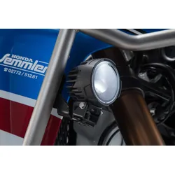 SW-Motech EVO Nebelscheinwerfer-Kit - Schwarz. Honda CRF1000L Adv Sports (18-).
