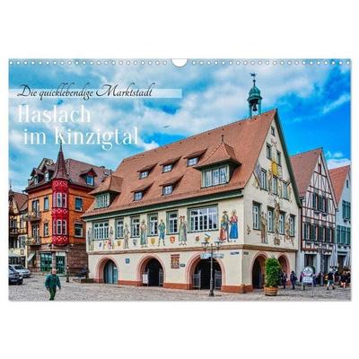 Haslach im Kinzigtal - Die quicklebendige Marktstadt (Wandkalender 2027 DIN A3 quer), CALVENDO Monatskalender