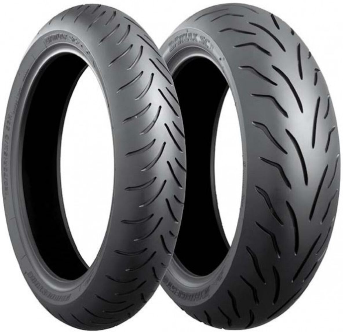 BRIDGESTONE SC1 80/90-14 TL, Motorradreifen vorne