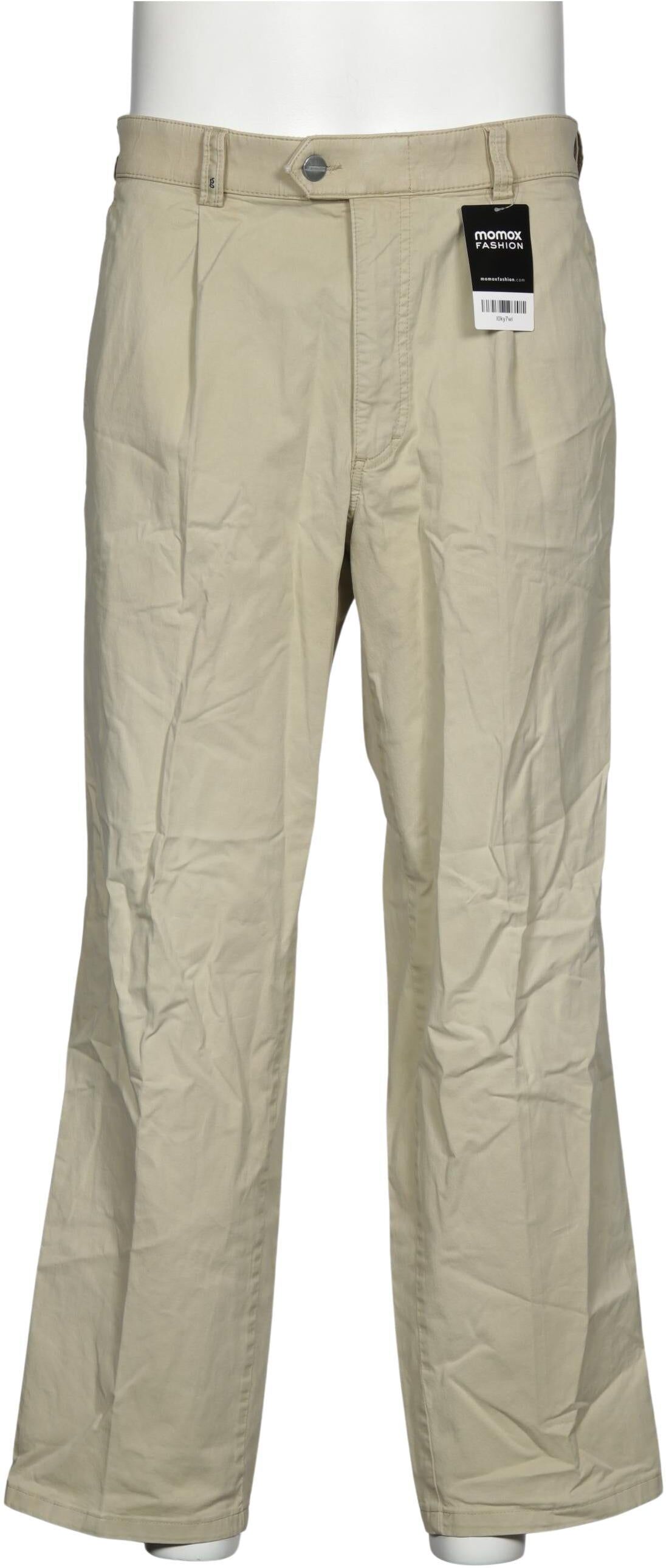 Atelier Gardeur Herren Stoffhose, Beige, Gr. W33, kein / Etikett - Second Hand