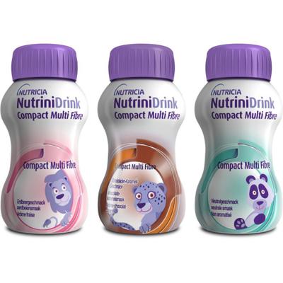 Nutrinidrink Compact MultiFibre Mischkarton 8x4x125 ml Flüssigkeit