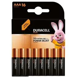 Duracell 16er-Pack Batterien »Plus« Micro / AAA / LR03