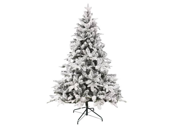 Mobili Rebecca Weihnachtsbaum Weiß 137/137/210 cm, Kunststoff, 210 cm, Dekoration, Weihnachtsdekoration, Christbäume & Zubehör