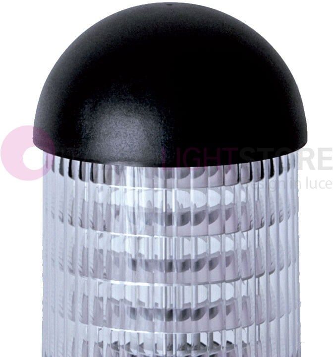 Bollard Round Lampioncino Moderno H. 50 Cm Illuminazione Giardino