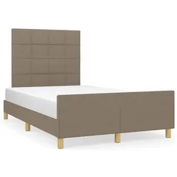 vidaXL, Bett, Caveno (Block mit Quadraten) (120 x 190 cm)