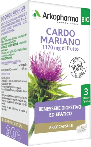 ARKOFARM Srl Arkopharma Cardo Mariano 130 Capsule