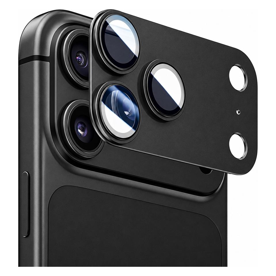 BlueO - Integrated Metal Camera Lens Protector - iPhone 18 Pro - Black (Apple iPhone 18 Pro) (75131895)