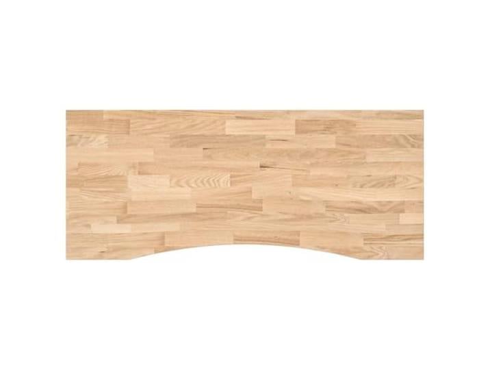 Favemtsl Schreibtischplatte Massivholz Eiche Unbehandelt 120x60x2,5 cm Vielseitige Tischplatte aus reinem Eichenholz für Ihr Homeoffice oder Arbeitszimmer zur individuellen Gestaltung.