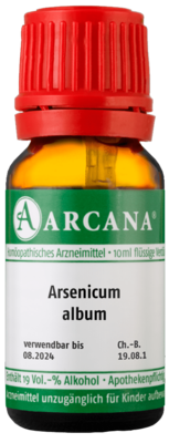 ARCANA Dr. Sewerin GmbH & Co.KG ARSENICUM ALBUM LM 12 Dilution 10 ml 07539305