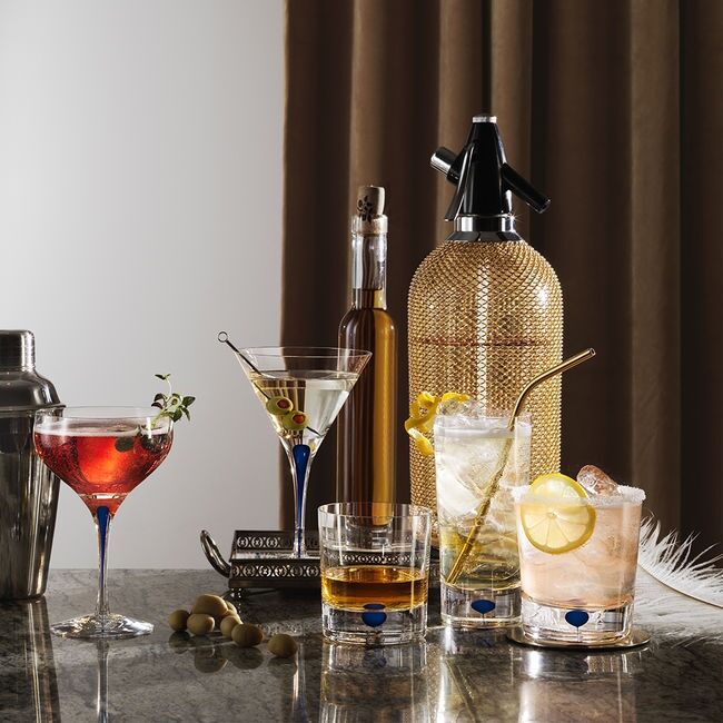 Intermezzo Blå Whiskyglas Dof, 40cl - Orrefors