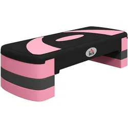 HOMCOM HOMCOM Steppbrett Aerobic-Stepper höhenverstellbar 10-20cm für Zuhause bis 150kg