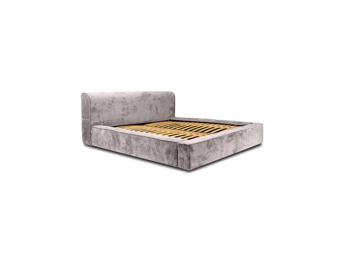 Fedve Polsterbett aus Polstermaterial Pedrosa 180x200 cm, Dunkelgrau, 180x200 cm, Schlafzimmer, Betten, Polsterbetten